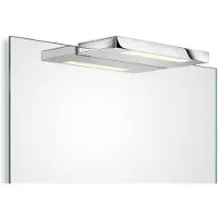 DECOR WALTHER Vägglampa Slim 1-24 N, Förkromad / silver, Badrum, Aluminium / grå / zink, Modern, Vägglampa, sänglampa, sänglampa vägg