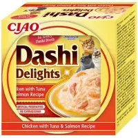 Inaba Cat Dashi Delights kyckling, tonfisk och lax 70 g