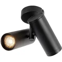 QAZQA Smart spotlight svart 2-ljus inkl. Wifi GU10 - Scopio Honey