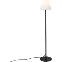 QAZQA Smart golvlampa för utomhus svart inkl WiFi A60 - Virginia