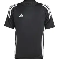 Adidas Tränings T-Shirt Tiro 24 - Svart/Vit Barn, storlek 176 cm
