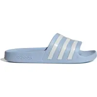 Adidas Pantolette 'Adilette Aqua' ljusblå / off-white