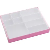 Token Silo - Pink/Vit
