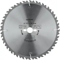 Wolfcraft 6664000 Hårdmetall cirkelsågklinga 315 x 30 x 3.2 mm Antal tänder (per tum): 28 1 st