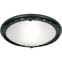 Elstead Lighting Taklampa Pembroke, dimbar, Svart, Vardagsrum / matsal, Metall, Taklampa