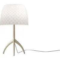 Foscarini Design bordslampa Lumiere, Vitt / opal, Vardagsrum / matsal, Glas, Design, Bordslampa