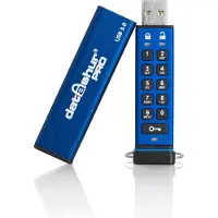 ISTORAGE DatAshur Pro USB3 256-bit 4GB flash drive IS-FL-DA3-256-4