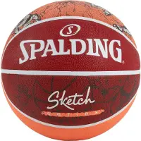 Spalding basketboll Street Sketch Dribble röd stl. 7