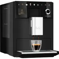 Melitta 630-212, Espressomaskin, 1,8 l, Kaffebönor, Inbyggd kvarn, 1400 W, Svart