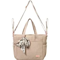 Babyono skötväska för barnvagn Carmen 1571/02 beige