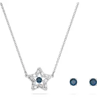 Swarovski Stella Wish Star Betydelse Silverpläterat Kristallhalsband Damhalsband 5646762 Box (Random Color)