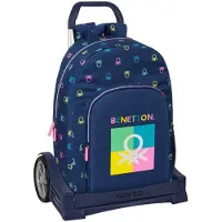 Safta Evolution Benetton 19l 46x30x14 Cm Ryggsäck Med Hjul