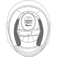 AGV X101 Kindkuddar