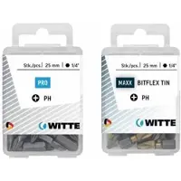 Witte Ph 0 Phillips Korsformad Skruvmejselbit 25 Enheter