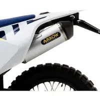 Arrow Race-tech Aluminium With Carbon End Cap Husqvarna 701 Enduro/supermoto ´17-23 Icke-godkänd Ljuddämpare