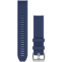 Garmin QuickFit 22mm silikonarmband marinblått 010-12738-18