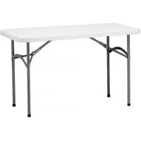 Garbar Strauss 122x60 Cm Fällbart Trädgårdsbord