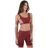 Hurley City Block Scoop Neck Sport-bh Med Låg Support