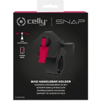 Celly SNAPBIKE, Mobiltelefon / smartphone, Passiv hållare, Cykel, Sparkcykel, Svart