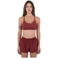 Hurley Solid Cross Back Sport-bh Med Låg Support