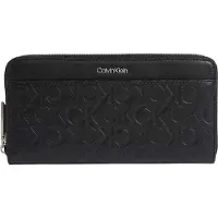 Calvin Klein Monogram Dragkedja Plånbok Stil K50k506126