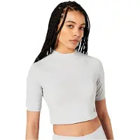Superdry Run 3/4 Tight Crop T-shirt Med Korta ärmar