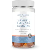 Myvitamins Turmeric & Ginger Gummies - 60GUMMIES, 30servings - Peach