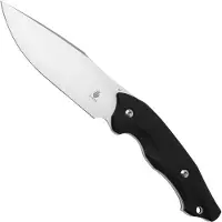 Kizer Cutlery Magara 1055A1 Satin D2, Black G10, fixed knife, Artur Szuta design