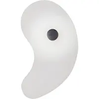 Foscarini Design vägglampa Bit 1, Vitt / opal, Vardagsrum / matsal, Glas, Design, Vägglampa, vägglampa inomhus