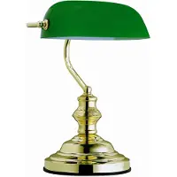 Globo Skrivbordslampa Antique, Mässing / guld, Arbetsrum / kontor, Metall, Bordslampa