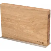 Laguiole En Aubrac Magnetic Knife Block Oak Wood BLOCCHGO oak wood, magnetic knife block