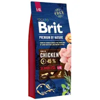 Brit Premium Nature L+xl Äpple Kyckling Majs Senior Hundmat 15kg