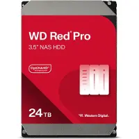Western Digital WD Red Pro WD240KFGX - Hårddisk - Enterprise - 24 TB - inbyggd - 3.5 - SATA 6Gb/s - 7200 rpm - buffert: 512 MB