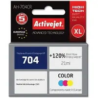ActiveJet AH-704CR Ink (replacement for HP 704 CN693AE; Premium; 21 ml; color)