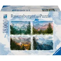 Ravensburger RAV Puzzle Fairy Tale Castle i 4 år | 16137, 18000 stk, 14 År