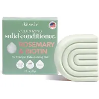 Kitsch , Volumiserande Fast Conditioner Bar, Rosmarin & Biotin, Lavendel & Vanilj, 2.7 oz (77 g)