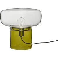 Hubsch Bordslampa , Transparent, Vardagsrum, Glas