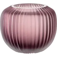 Leonardo Wazon szklany 9 cm jagodowy BELLAGIO -