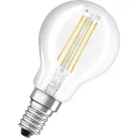Osram LED SUPERSTAR - LED-glödlampa med filament - form: P45 - klar finish - E14 - 6.5 W (motsvarande 60 W) - klass E - varmt vitt ljus - 2700 K