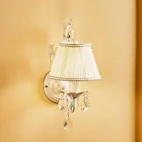 ONLI Vägglampa Karen , dimbar, Vitt / opal, Vardagsrum / matsal, Metall, Vägglampa, vägglampa inomhus