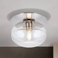 Orion Taklampa Richard, dimbar, Aluminium / grå / zink, Vardagsrum / matsal, Metall, Modern, Taklampa