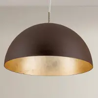 Orion Design pendellampa Nerry, dimbar, Brun / rost, Vardagsrum / matsal, Metall, Design, Pendellampa