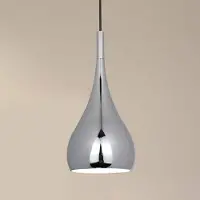 Naeve Hänglampa Retro, dimbar, Förkromad / silver, Vardagsrum / matsal, Metall, Modern, Pendellampa