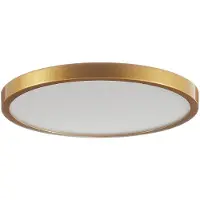 Orion LED taklampa Vika, Mässing / guld, Vardagsrum / matsal, Aluminium / grå / zink, Modern, LED-taklampa
