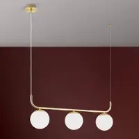 Orion Hänglampa Madis, dimbar, Mässing / guld, Vardagsrum / matsal, Metall, Modern, Pendellampa