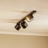 Aldex Taklampa 1047 , dimbar, Svart, Vardagsrum / matsal, Metall, Modern, Taklampa