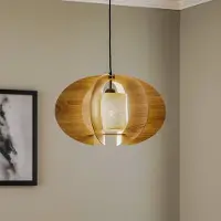 Sigma Hänglampa Modern C M , dimbar, Ljust trä, Vardagsrum / matsal, Trä, Modern, Pendellampa