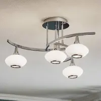 Orion Taklampa Lia, dimbar, Vardagsrum / matsal, Metall, Modern, Taklampa