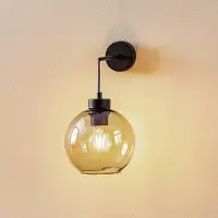 TK Lighting Vägglampa Cubus , dimbar, Genomskinlig / transpare, Vardagsrum / matsal, Glas, Modern, Vägglampa, vägglampa inomhus