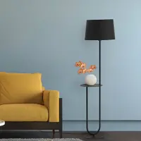 Aluminor Golvlampa Duo, Svart, Vardagsrum / matsal, Metall, Modern, Golvlampa